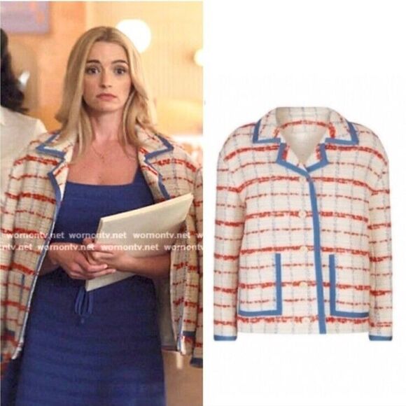 Sandro Idline Tweed Jacket Small sz 36 - Picture 1 of 13